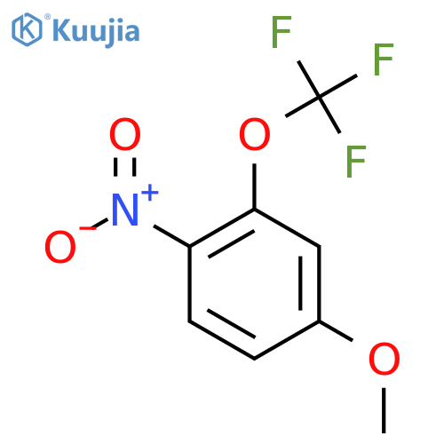 4-methoxy-1-nitro-2-(trifluoromethoxy)benzene structure