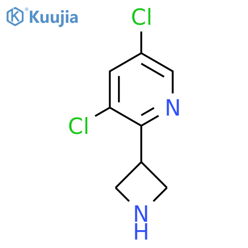 2-(azetidin-3-yl)-3,5-dichloropyridine structure