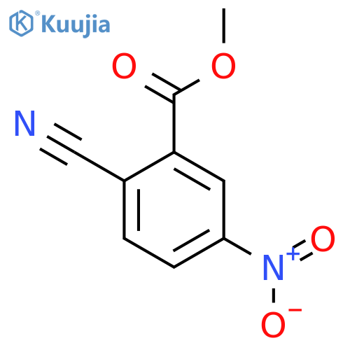 Methyl 2-cyano-5-nitrobenzoate structure