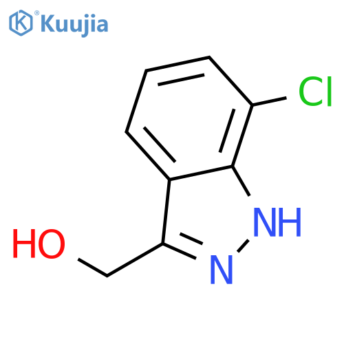 (7-Chloro-1H-indazol-3-yl)methanol structure