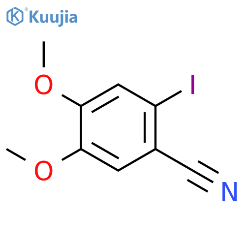 2-Iodo-4,5-dimethoxybenzonitrile structure