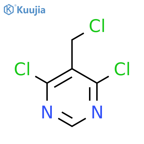 4,6-Dichloro-5-(chloromethyl)pyrimidine structure