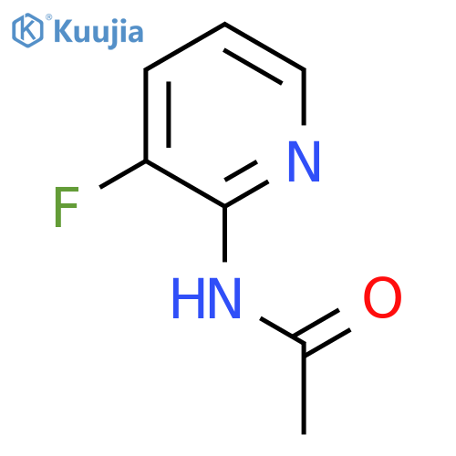N-(3-Fluoropyridin-2-YL)acetamide structure