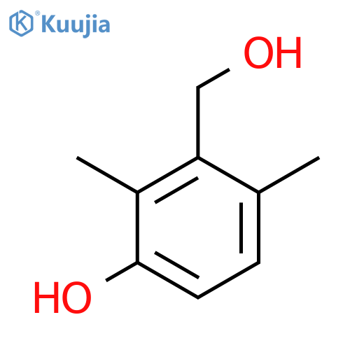 3-(Hydroxymethyl)-2,4-dimethylphenol structure