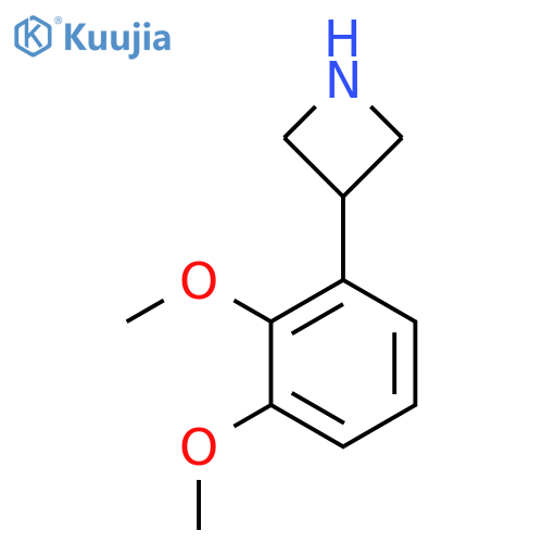 3-(2,3-dimethoxyphenyl)azetidine structure