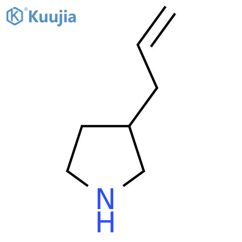 3-(Prop-2-en-1-yl)pyrrolidine structure