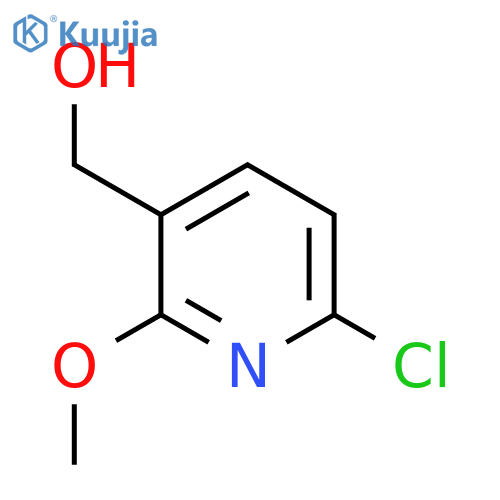 (6-Chloro-2-methoxypyridin-3-YL)methanol structure