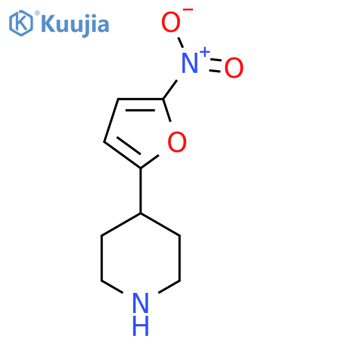 4-(5-nitrofuran-2-yl)piperidine structure