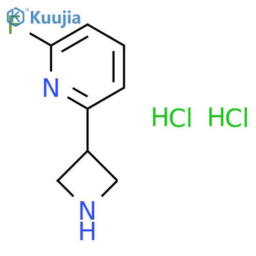 2-(Azetidin-3-yl)-6-fluoropyridine dihydrochloride structure