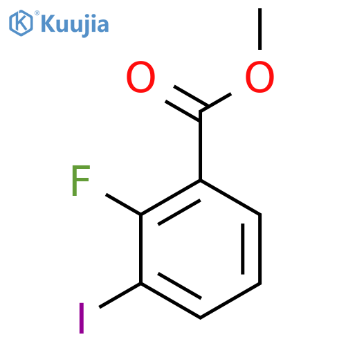 methyl 2-fluoro-3-iodobenzoate structure