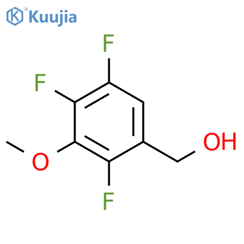 (2,4,5-TRIFLUORO-3-METHOXYPHENYL)METHANOL structure