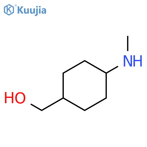 4-(methylamino)cyclohexylmethanol structure