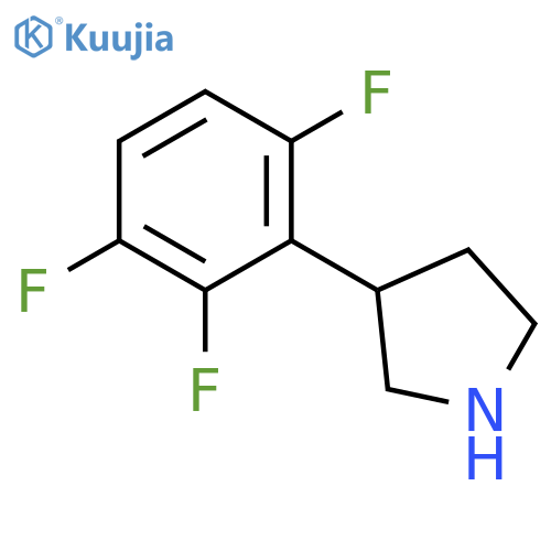 3-(2,3,6-trifluorophenyl)pyrrolidine structure