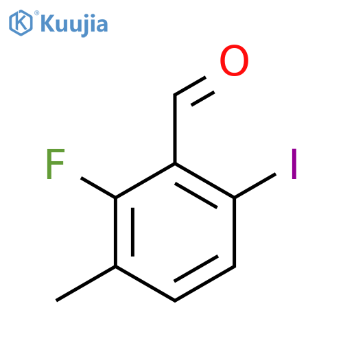 2-Fluoro-6-iodo-3-methylbenzaldehyde structure