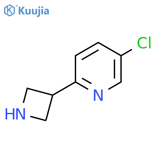 2-(Azetidin-3-yl)-5-chloropyridine structure