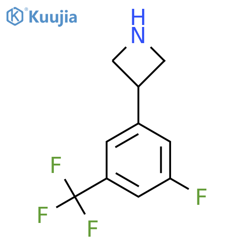 3-3-fluoro-5-(trifluoromethyl)phenylazetidine structure