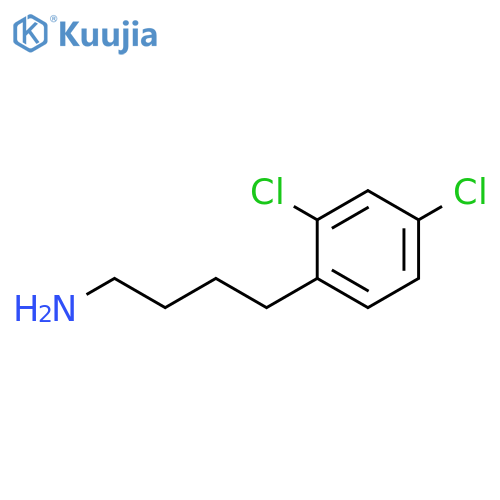 4-(2,4-Dichlorophenyl)butan-1-amine structure