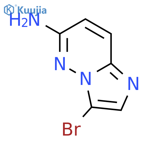 3-bromoimidazo[1,2-b]pyridazin-6-amine structure