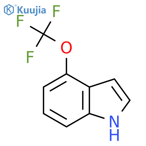 4-(trifluoromethoxy)-1H-indole structure