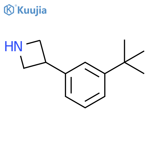 3-(3-tert-butylphenyl)azetidine structure