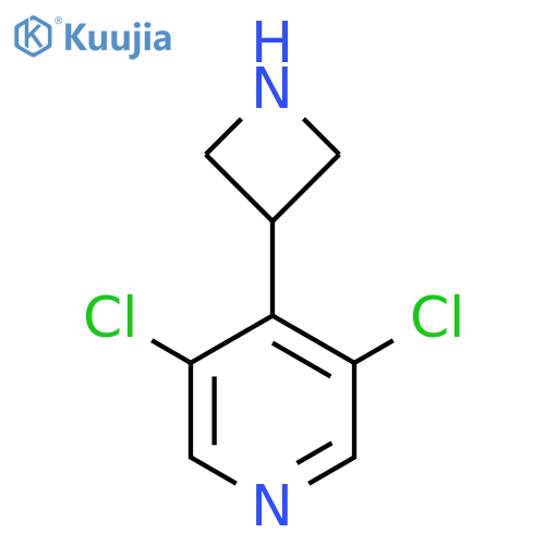 4-(azetidin-3-yl)-3,5-dichloropyridine structure