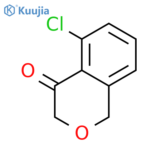 5-chloro-3,4-dihydro-1H-2-benzopyran-4-one structure