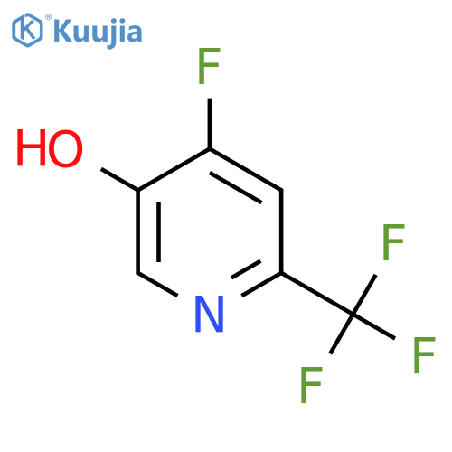 4-Fluoro-6-(trifluoromethyl)pyridin-3-ol structure