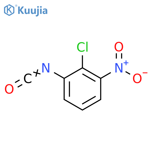 2-chloro-1-isocyanato-3-nitrobenzene structure