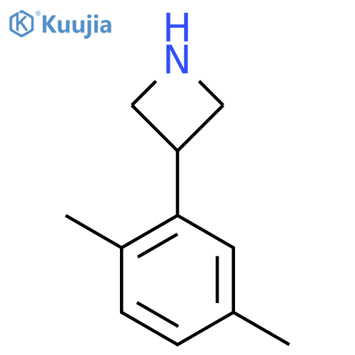 3-(2,5-Dimethylphenyl)azetidine structure