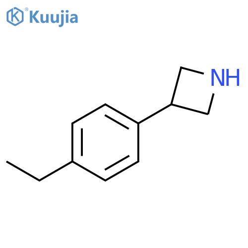 3-(4-ethylphenyl)azetidine structure