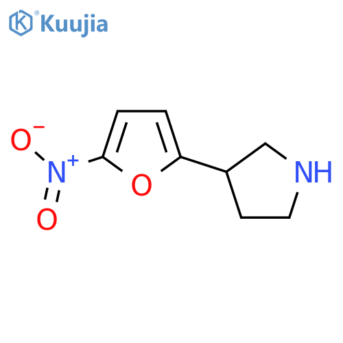 3-(5-Nitrofuran-2-yl)pyrrolidine structure