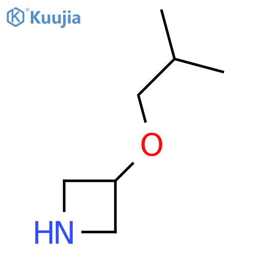 3-(2-methylpropoxy)azetidine structure