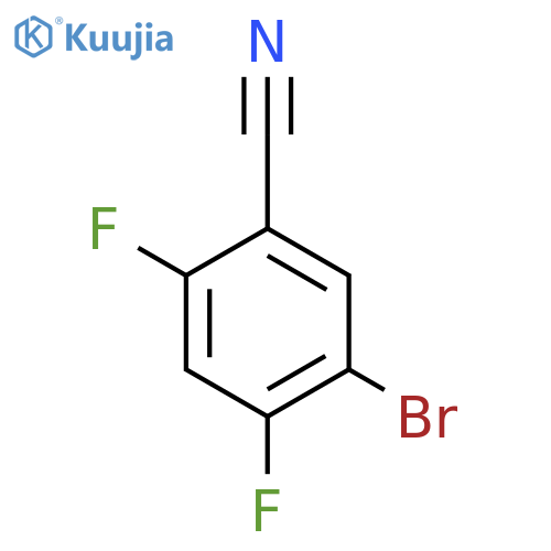 5-Bromo-2,4-difluorobenzonitrile structure