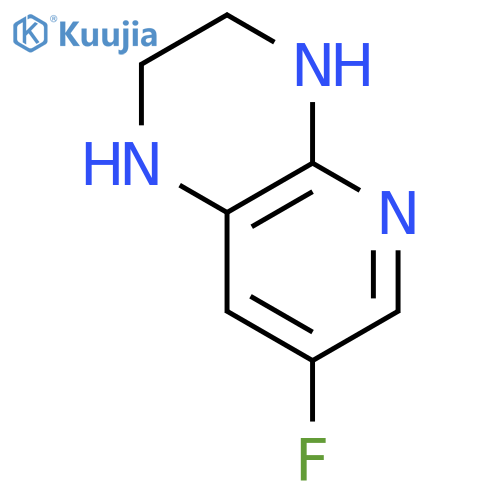 7-Fluoro-1,2,3,4-tetrahydropyrido[2,3-b]pyrazine structure