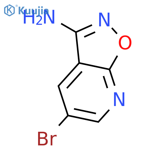 5-bromo-1,2oxazolo5,4-bpyridin-3-amine structure