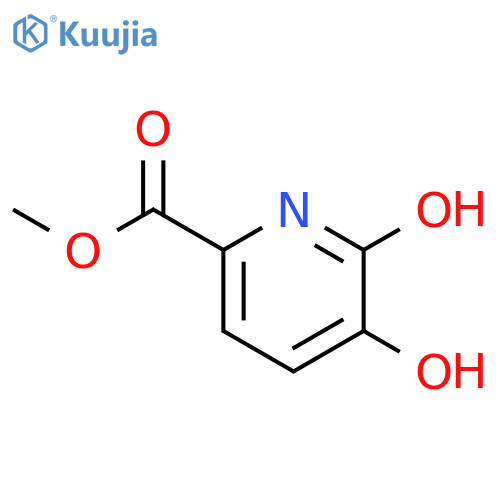 methyl 5,6-dihydroxypyridine-2-carboxylate structure