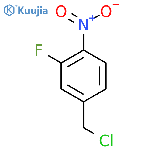 4-(Chloromethyl)-2-fluoro-1-nitrobenzene structure