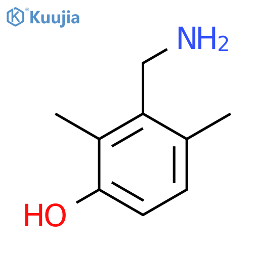 2,6-Dimethyl-3-hydroxybenzylamine structure