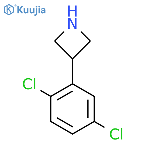 3-(2,5-dichlorophenyl)azetidine structure