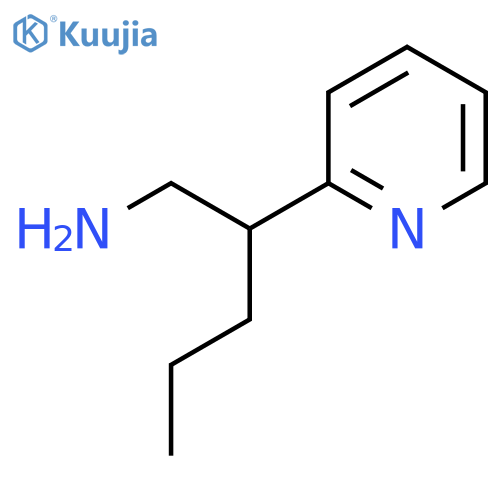 2-(Pyridin-2-yl)pentan-1-amine structure