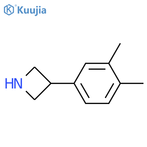 3-(3,4-dimethylphenyl)azetidine structure