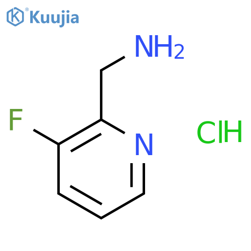 (3-fluoropyridin-2-yl)methanamine hydrochloride structure