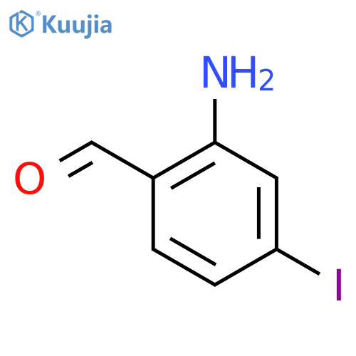 2-Amino-4-iodobenzaldehyde structure