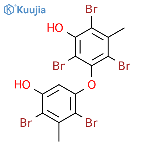 2,4,6-tribromo-3-(2,4-dibromo-5-hydroxy-3-methylphenoxy)-5-methylphenol structure