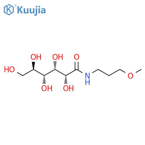 D-Gluconamide,N-(3-methoxypropyl)- structure