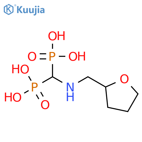 Phosphonic acid,[[[(tetrahydro-2-furanyl)methyl]amino]methylene]bis- (9CI) structure
