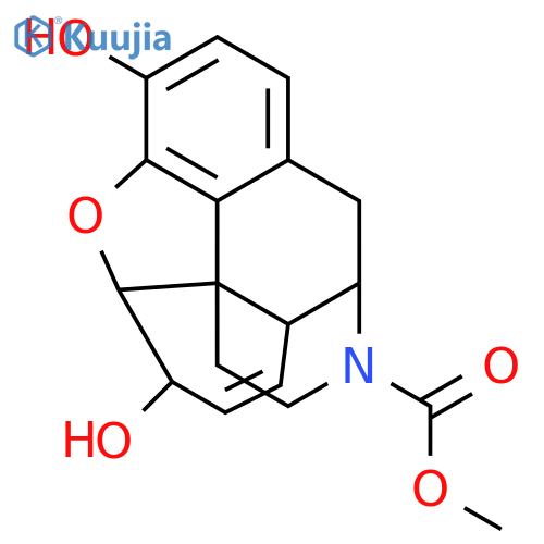 methyl (4R,4aR,7S,7aR,12bS)-7,9-dihydroxy-2,4,4a,7,7a,13-hexahydro-1H-4,12-methanobenzofuro[3,2-e]isoquinoline-3-carboxylate structure