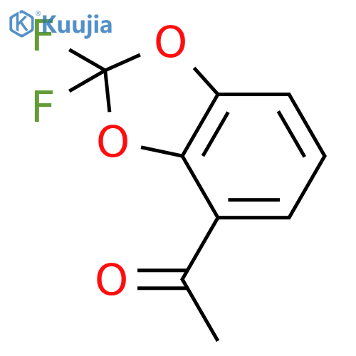 4-Acetyl-2,2-difluoro-1,3-benzodioxole structure