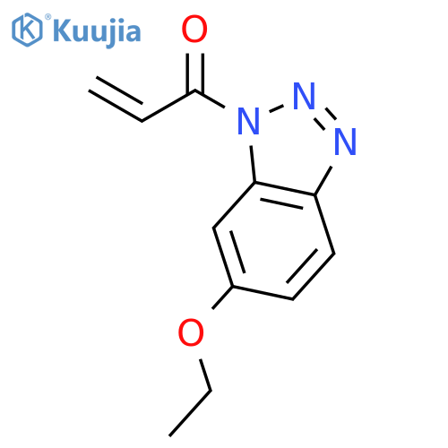 1H-Benzotriazole,6-ethoxy-1-(1-oxo-2-propenyl)-(9CI) structure