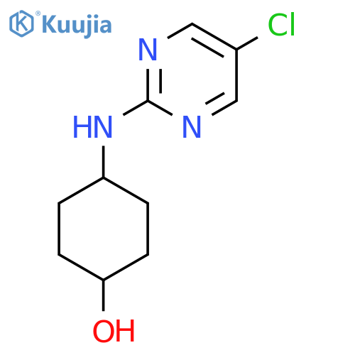 4-(5-Chloropyrimidin-2-ylamino)cyclohexanol structure